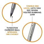 BIC Round Stic Xtra Life Black Ballpoint Pens, Medium Point (1.0mm), 10-Count Pack of Bulk Pens, Flexible Round Barrel for Writing Comfort, No. 1 Selling Ballpoint Pens - Image 5