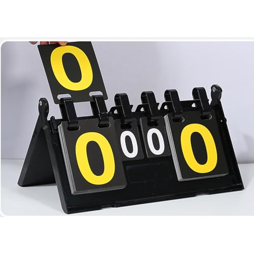 Tabla de puntuación portátil XAGMODSHN para mesa con anillas 3