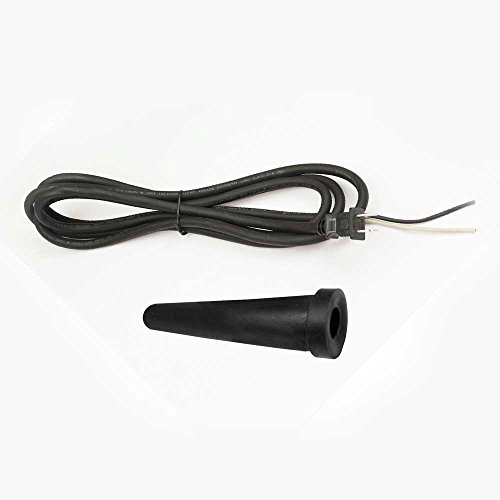 Superior Electric EC142-BB 14 Gauge 2 Wire 9 ft. Replacement Power Tool Cord with Strain Relief & Cord Protector (Boot B)