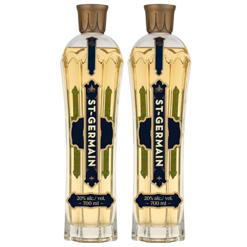 St-Germain Liqueur Française élaborées aux fleurs de sureau, fraîchement cueillies à la main,...
