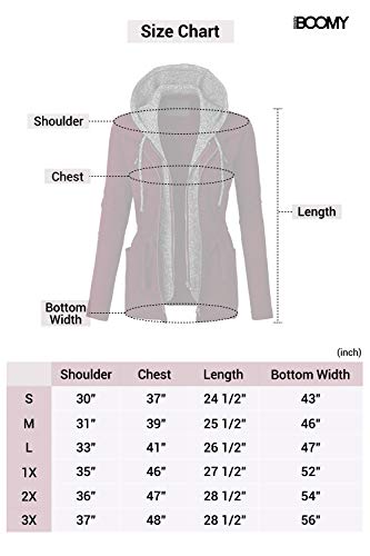 FASHION BOOMY Women's Zip Up Safari Military Anorak Jacket with Hood Drawstring - Regular and Plus Sizes Large NL-Olive