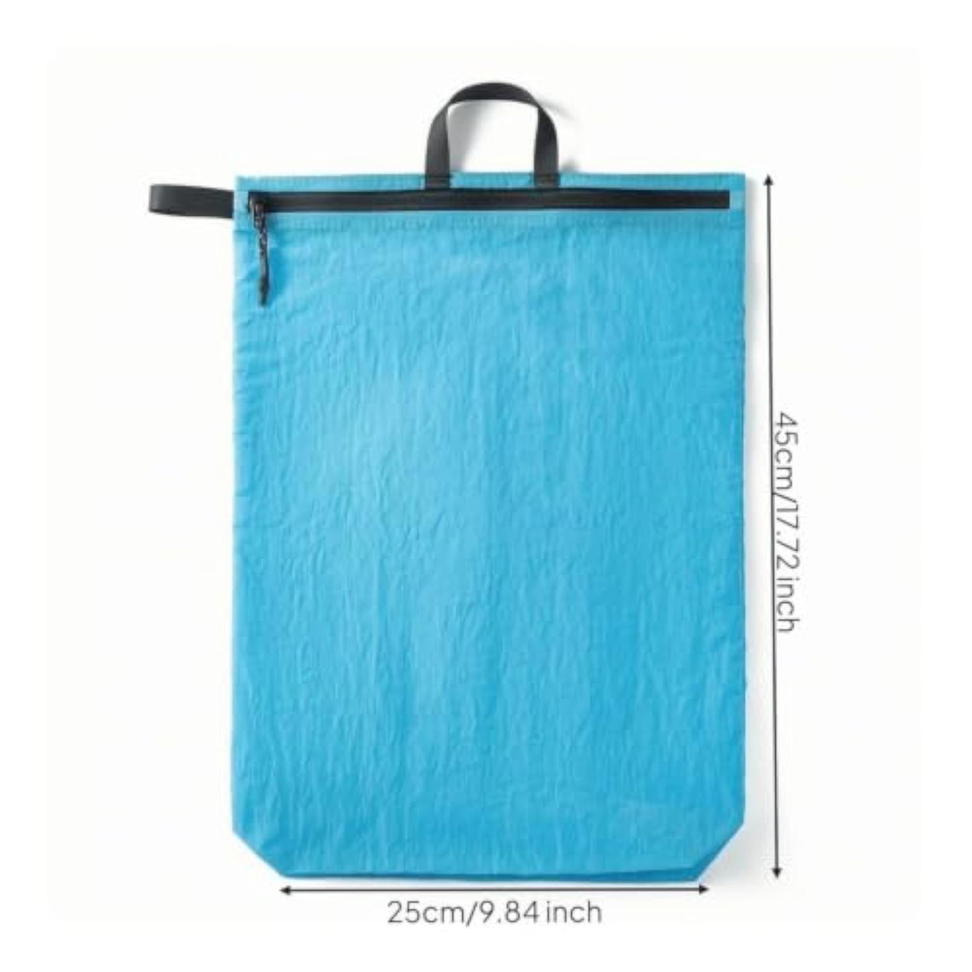 Lightweight Zippered Pouch Waterproof Tote Bag, Packable