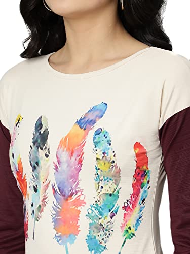 Image of DHRUVI TRENDZ Animal Print Regular Fit Jeans Korean Western Tops for Women Stylish