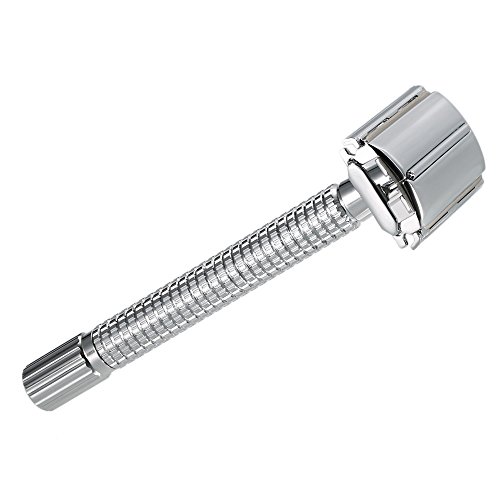 Stainless Steel Double Edge Safety Razor Traditional Men's Double-edge Shaving Razor Manual Beard Razor