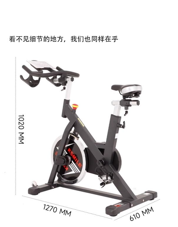Image of Exercise Bike, Stationary Bikes for Home Aerobic, Suitable for Fitness, Gym, Business Leisure Office Use