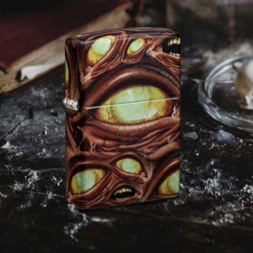 Encendedor Zippo Zombie Eye Glow in The Dark miniatura 3