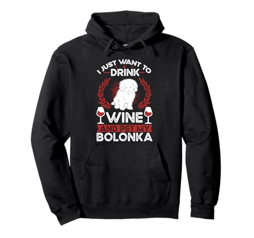 Bolonka Wein Bolonka Zwetna Pullover Hoodie