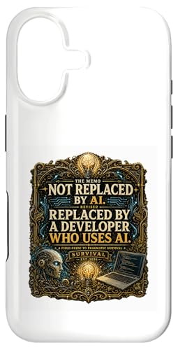 AI Funny Developer Programmer Coders�ɒu���������܂���B �X�}�z�P�[�X iPhone 17 �p