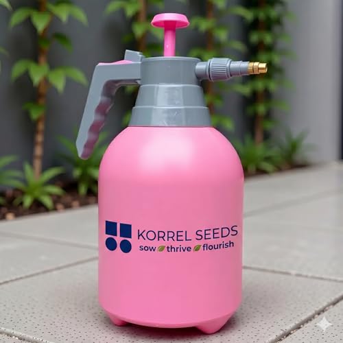 Image of 2 Liter Heavy Duty Pressure Sprayer Pump | Adjustable Nozzle & Safety Pressure Release Valve | Ideal for Garden, Home, and Sanitizing (2 LTR) (Colour May Very)