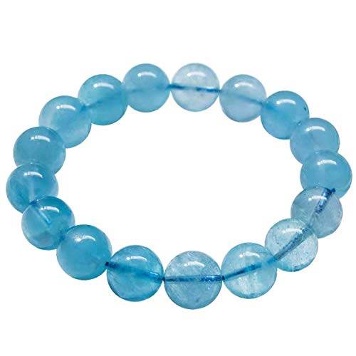 Bracelet aigue-marine cristal bleu : le cadeau parfait pour homme et femme