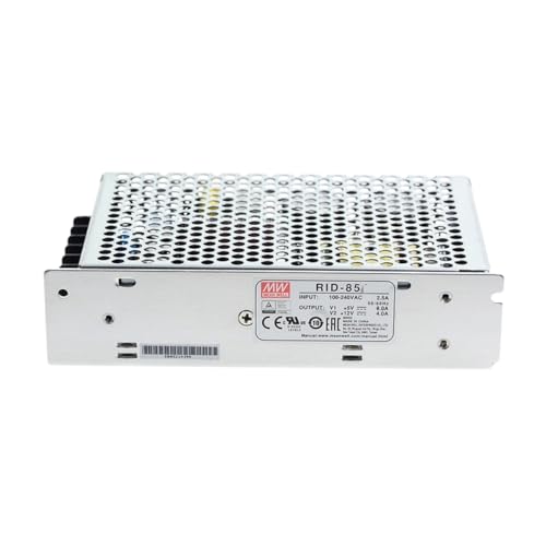 Mean Well RID 85W Switching Power Supply RID-85A AC-DC Dual Output Power Supply Driver Converter Transformer with LED Power Index Lamp