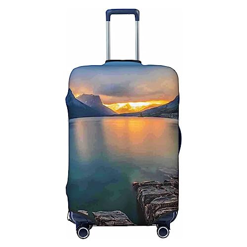 Housse de valise BONDIJ XL noire pour éviter les rayures en soute