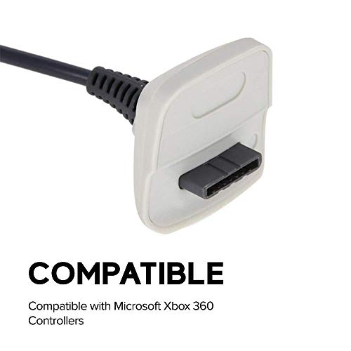 image for Wiresmith Play and Charge Cable Cord for Xbox 360 Wireless Controller 