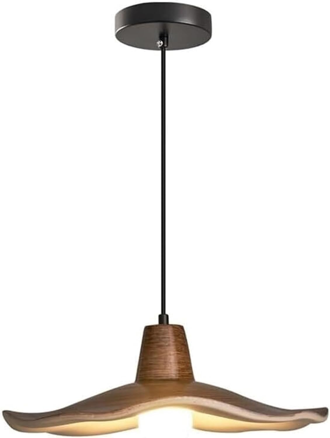 Wyspa Kuchnia Żyrandol Wiszący z żywicy Abażur - Retro Lampa Wisząca Do Wejścia, Jadalni, Studium (Mały)