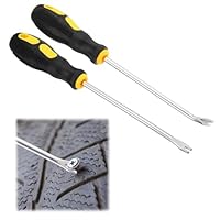 Metall Brecheisenwerkzeug,Werkzeug Zum Entfernen Von Heftern,Entfernung Werkzeuge Abzieher,Klammerentferner mit Tack Abzieher Werkzeug,Polster Konstruktion Nagelzieher,U-Spitze Nagelabzieher,2PC