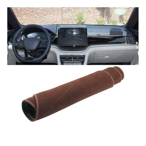 Tapis anti-dérapant tableau de bord voiture BYD Song Plus DM-i EV marron