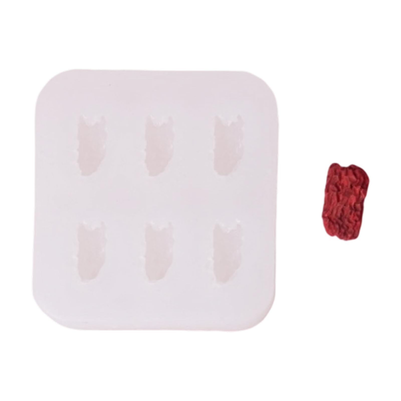Whoasyst Nonstick Fondant Cake Decorating Silicone Dried Fruit Shape for Chocolate Candy Soap Making Baking Tool Chocolate Molds Nonstick Baking Tool Easily to Clean