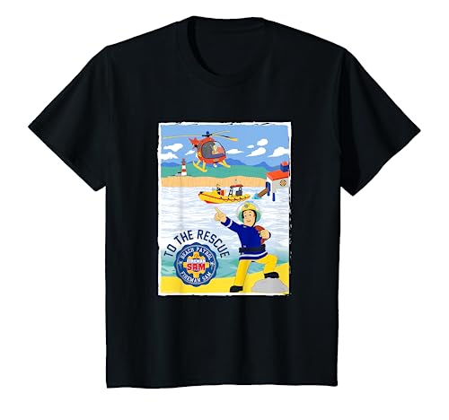 Bambino Maglietta Sam il Pompiere per Bambino, Sam...