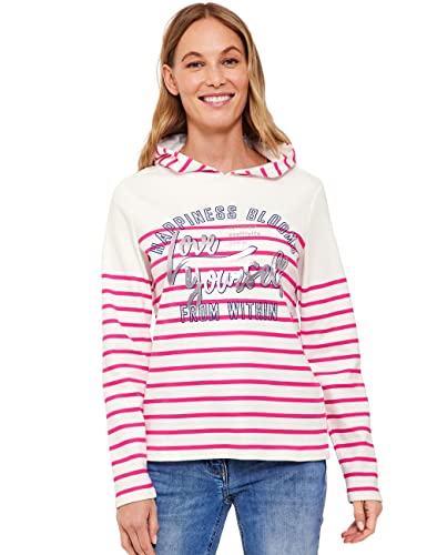 Cecil Damen B302296 Hoodie, Fresh Pink, L EU