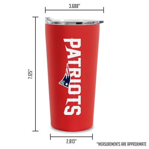 Image of Rico Industries NFL Football Soft Touch, Easy Grip Tumbler