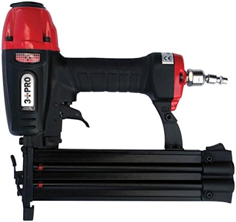 3 PRO F50P 18-Gauge Finish Nailer, 3/4 - 2-Inch Long, Black/Red