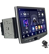 Amazon.co.jp: Pirara 10インチ 1DIN Androidカーナビ 画面角度調整