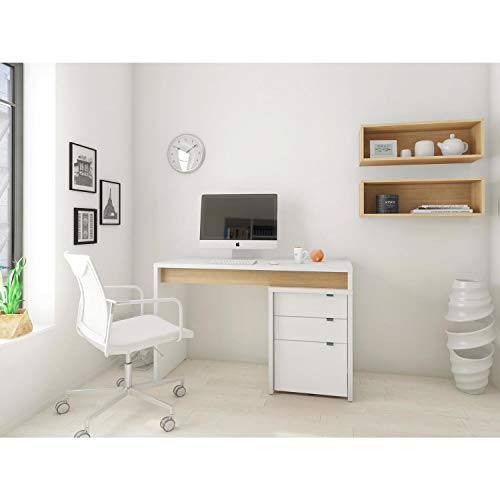 Nexera Chrono Filing Cabinet, White #TOP3