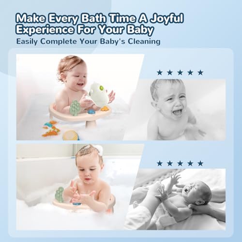 Image of Baby Bath Seat: Infant Bath Seats for Babies Sitting Up - Toddler Bath Seat for Babies 6 Months & Up Baby Bathtub Seat with Non-Slip Suction Cups Baby Bath Tub Chair for Shower, Pink