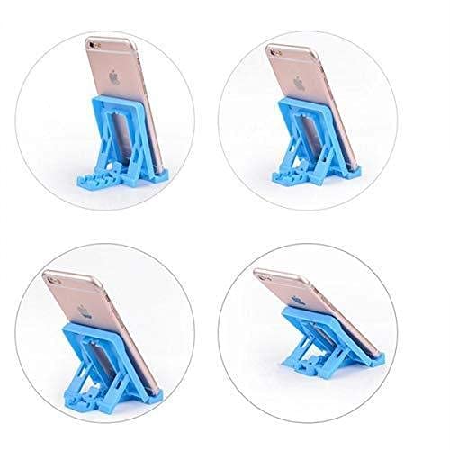 Image of Set of 2Pcs Compact Mobile Stand Holder for Comfort & Multi Angle Adjustment (Color May Very)