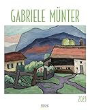  Gabriele Münter 2023: Kunstkalender mit Werken der Künstlerin Gabriele Münter. Großer Wandkalender mit Bildern aus dem Expressionismus. Format: 45,5 x 55 cm