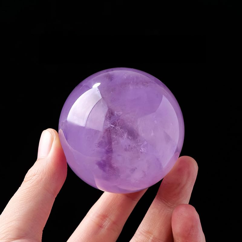 Sphère d'améthyste de quartz violet sélectionnée pour sa pureté - 3
