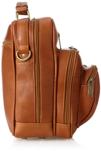 Claire Chase Jumbo Man Bag, Saddle, One Size3