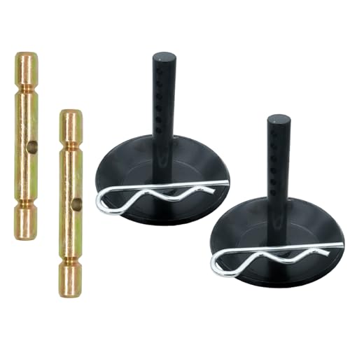 Snow Plow Skid Shoes Kit for Heavy Duty Quick Release Skid Shoes 2205063 and Snow Plow Shear Pin 2205071, 2208864 Compatible with Pol-RIS ATV 2015-2019 (Two Piece)