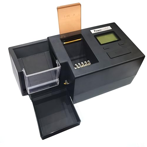 Powermatic V+ Electrical Cigarette Injector Machine with Tobacco Hopper and Auto Tube Loading