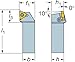 Sandvik Coromant 266RFA-063-S CoroThread 266 Shank Tool for Thread Turning, 5" Overall Length, 0.375" Function Width (Pack of 1)
