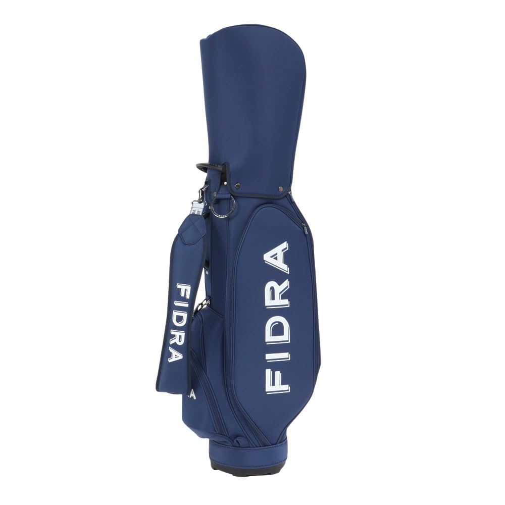 FIDRA ゴルフバッグ ネイビー FIDRA 【ネーム入れ無料】キャディバッグ フィドラ ベーシック