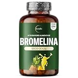 Bromelina Forte 5000 GDU/g + 2500 GDU/g – PURA EXTRA Forte ad Alta Attività Enzimatica da Ananas Comosus – Compresse ad Alta Concentrazione – Made in Italy