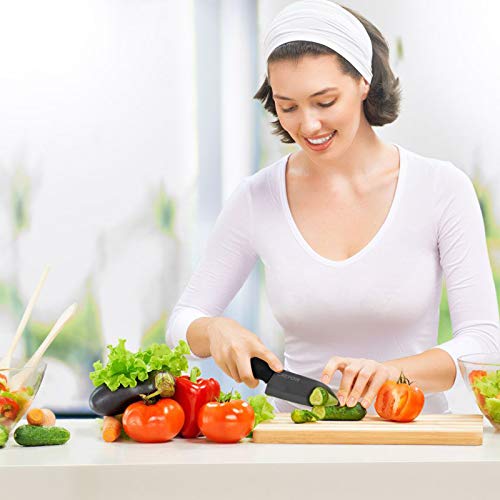 Ceramic knife, CREPOW 6 Piece Ceramic knife Set 6