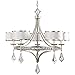 Uttermost Tamworth 34" Wide Silver Champagne Chandelier