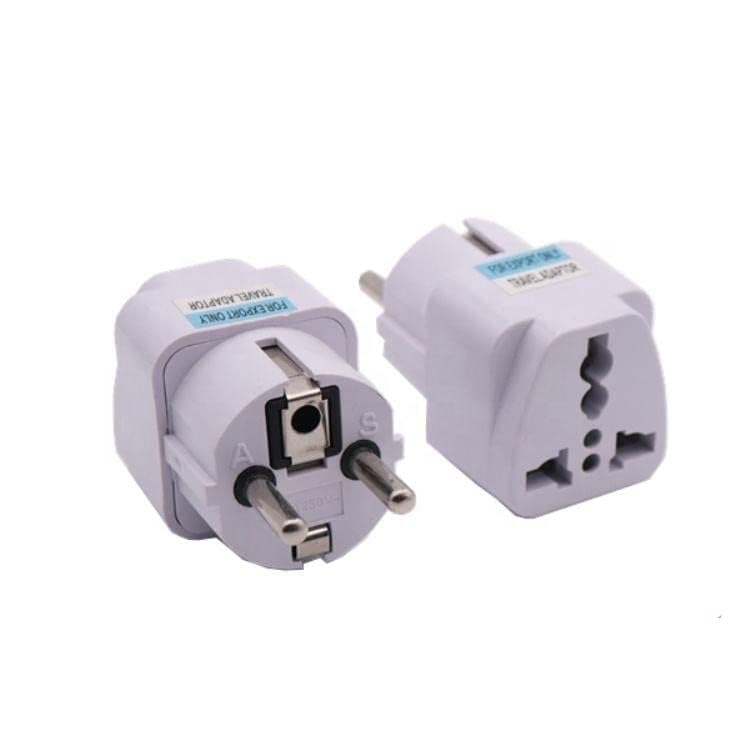 fdealz® [ 2 Pieces ] Universal Plug Adapter Eu to AU US UK (2 Pin EU Europe Plug AC 250V Power Travel Adapter) 2 Pin Round to 3 Pin Conversion Plug for Germany, France, Europe, India (B0CN4TSJ5F) Amazon Price History, Amazon Price Tracker