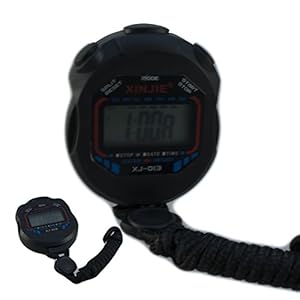 Tuttoinunclick Cronómetro Digital multifunción para Correr, Deporte, para Gimnasio, Bicicleta