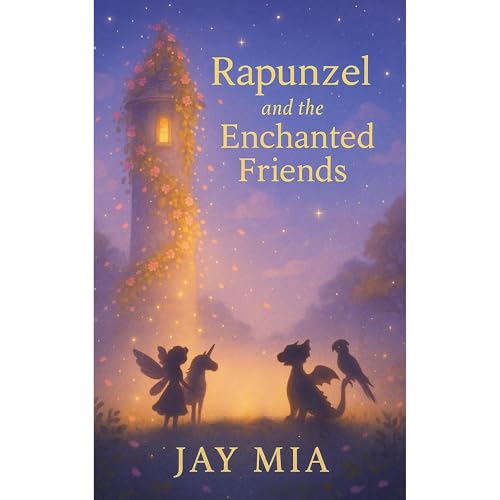 Rapunzel and the Enchanted Friends Audiolibro Por JAY MIA arte de portada