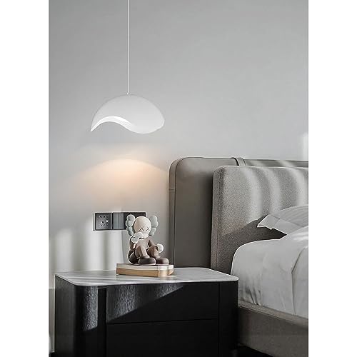 Lustre minimaliste en métal coquille d'œuf avec douille universelle E27