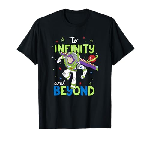 Disney Pixar Toy Story Buzz to Infinity and Beyond Portrait T-Shirt