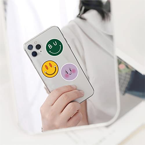 53Pcs Smiley Face Stickers For Water Bottles, Kawaii Aesthetic Vinyl Waterproof Stickers For Laptop Journaling Bumper Scrapbook Skateboard Computer Phone Stickers Gift For Kid Girl Teens Adult #TOP4