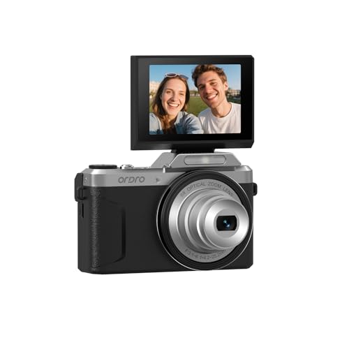 Cámara Digital ORDRO D27 Compacta 6X Zoom 4K Video miniatura 2
