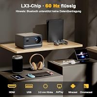 Smart Beamer-4K kompatibel mit Netflix & Dolby Audio, 1080P, Autofokus,CEC – Ansicht 7