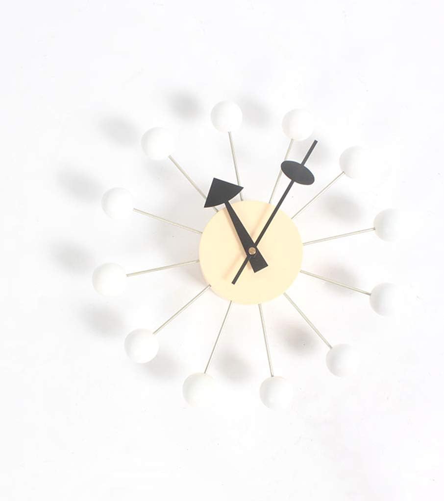 orologio per il soggiorno lavaggio bianco