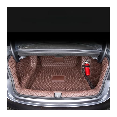 Tapis de coffre en cuir pour BYD Destroyer 05 finitions luxe imperméables couleur café