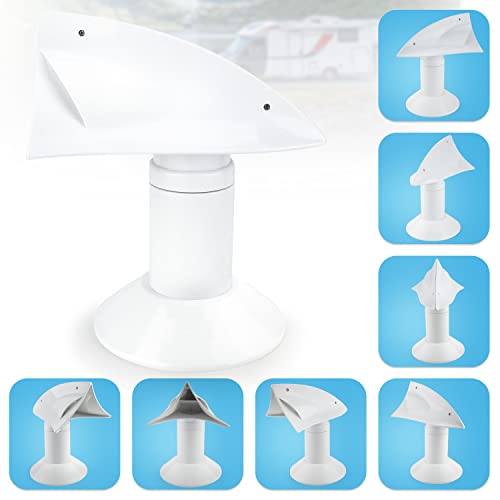 Stink Slink RV Sewer Vent, RV Rotating Sewer Vent Cover, 360 Rotating Siphon RV Vent for Holding Tank - White (1 Pack) by Stink Slink - Image 3